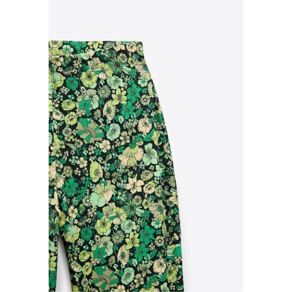 NEW Zara High Waisted Flared Pants - Picture 7 of 7